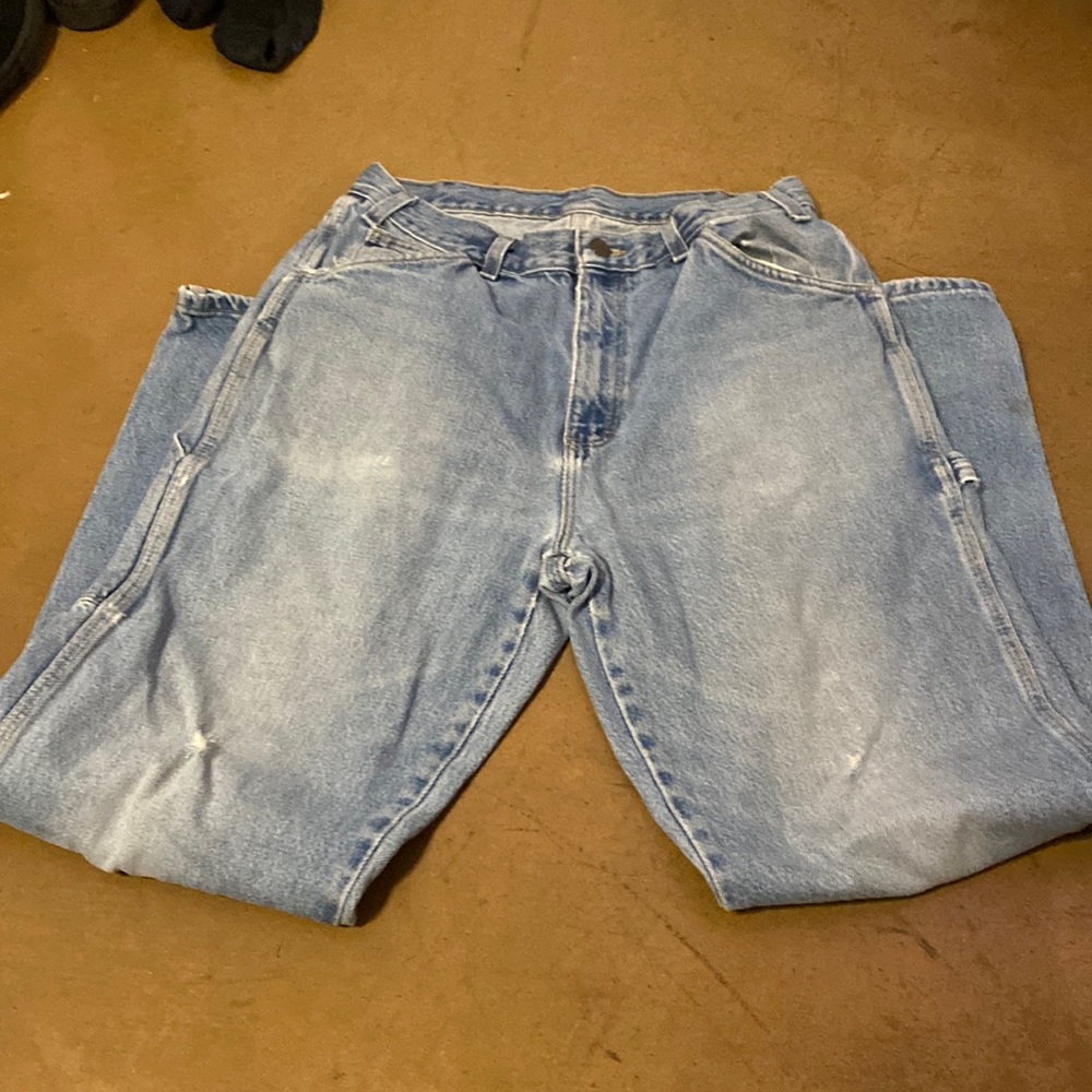 light blue distressed dickies